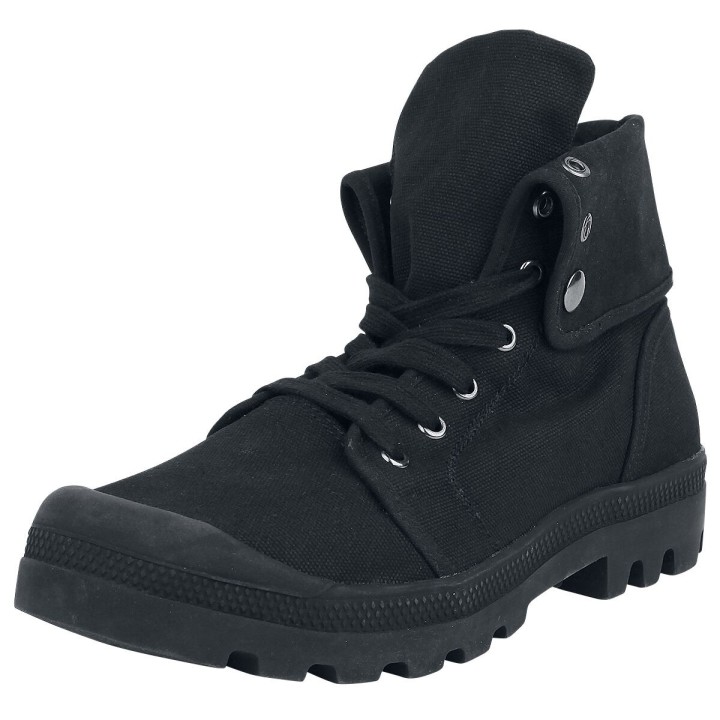 Brandit Boot - Military Canvasboot High - EU36 bis EU40 - Größe EU36 - schwarz