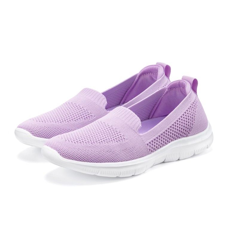 LASCANA Slipper, Slip-On-Sneaker, Halbschuh, ultraleichter Sneaker, VEGAN