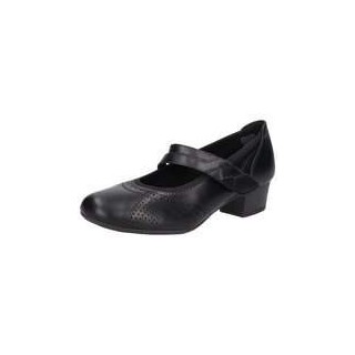 Relife Spangenpumps Damen schwarz|schwarz
