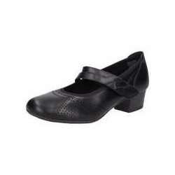 Relife Spangenpumps Damen schwarz|schwarz