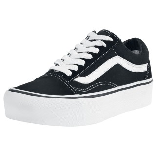 Vans Creepers - Old Skool Platform - EU36 bis EU41 - für Damen - Größe EU36 - schwarz/weiß