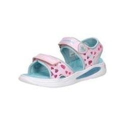 KangaROOS K SLS Pony Sandale Mädchen rosa|rosa|rosa