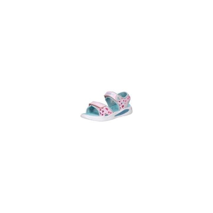 KangaROOS K SLS Pony Sandale Mädchen rosa|rosa|rosa