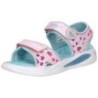 KangaROOS K SLS Pony Sandale Mädchen rosa|rosa|rosa