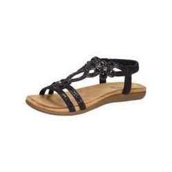 2Go Fashion Sandale Damen schwarz|schwarz