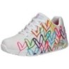Skechers Uno Highlight Love Sneaker Damen weiß|weiß|weiß|weiß|weiß|weiß