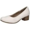 Jana Pumps Damen weiß|weiß