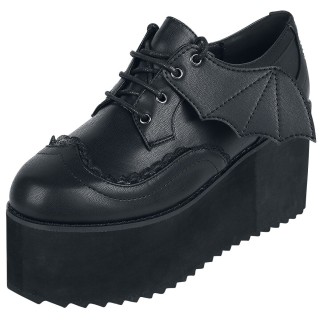 Banned Alternative - Gothic Creepers - WILLOW - EU36 bis EU40 - für Damen - Größe EU36 - schwarz