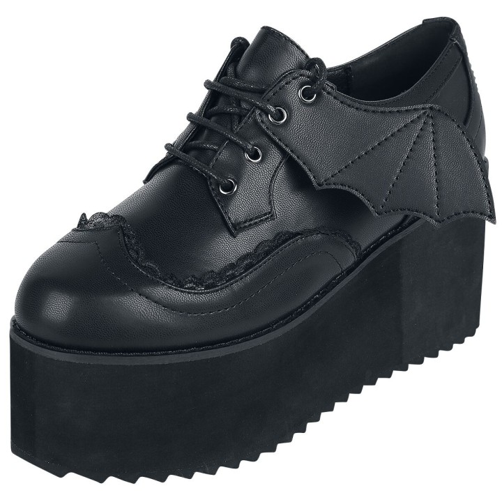 Banned Alternative - Gothic Creepers - WILLOW - EU36 bis EU40 - für Damen - Größe EU36 - schwarz