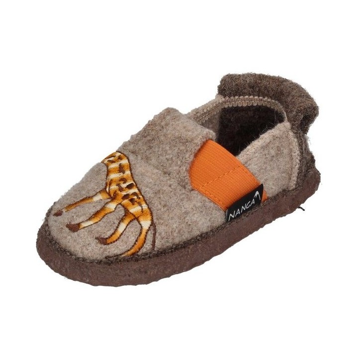 NANGA LAZY GIRAF Hausschuh Natur