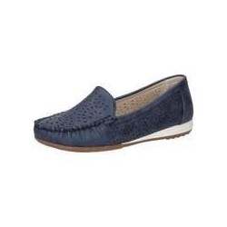 Charmosa Mokassin Damen blau|blau