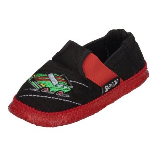 NANGA Daytona Hausschuh Schwarz