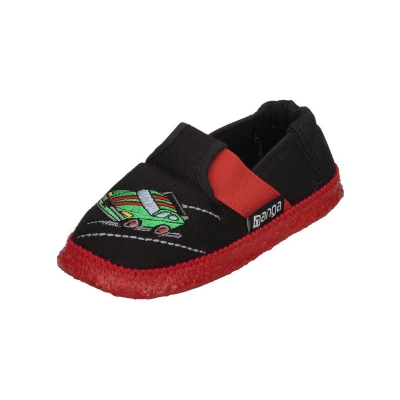 NANGA Daytona Hausschuh Schwarz