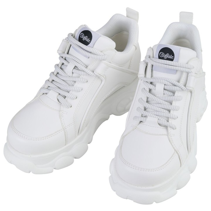 Buffalo Sneaker - Corin - EU36 bis EU41 - für Damen - Größe EU36 - weiß