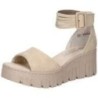 Rieker Keilsandale Damen beige|beige|beige