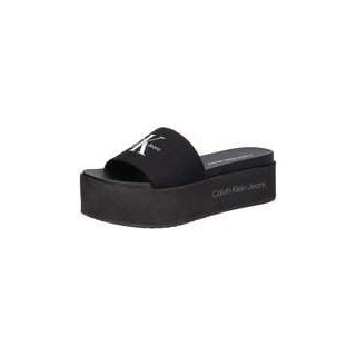 Calvin Klein Flatform Sandal Damen schwarz|schwarz