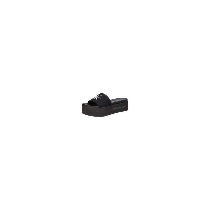 Calvin Klein Flatform Sandal Damen schwarz|schwarz