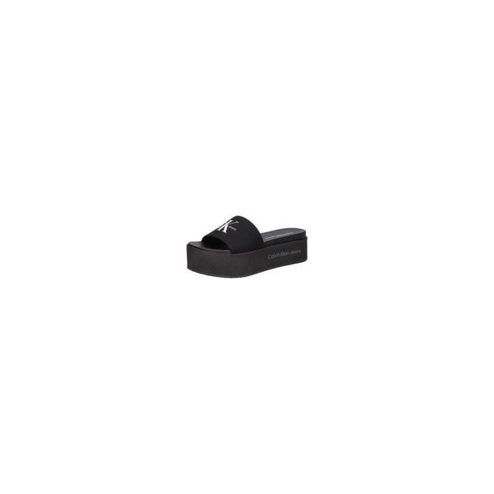Calvin Klein Flatform Sandal Damen schwarz|schwarz