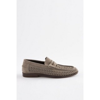 Next Slipper in Flechtoptik aus Leder Loafer (1-tlg)
