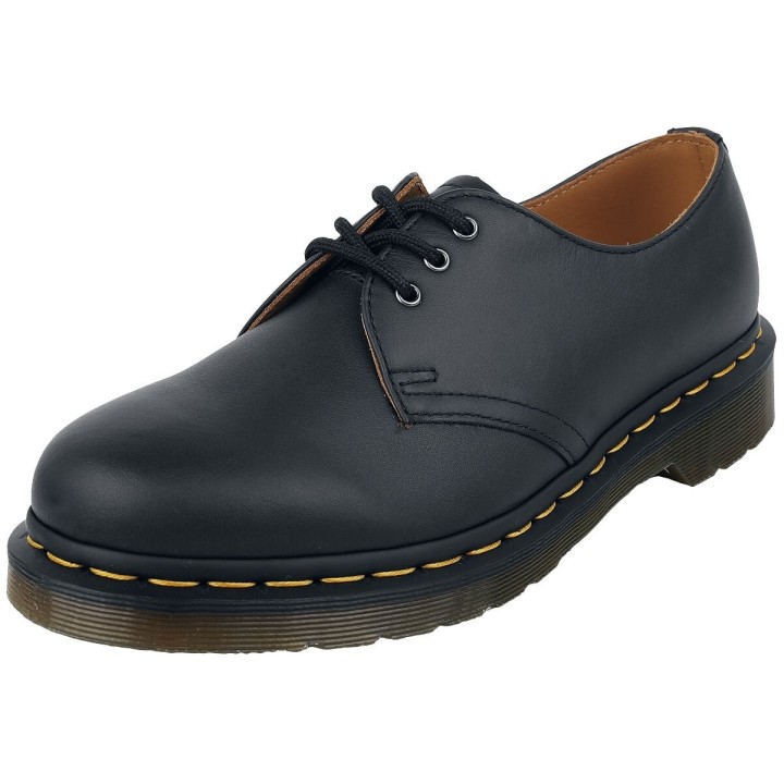 Dr. Martens - Rockabilly Schnürschuh - 1461 Black Nappa - EU37 bis EU46 - Größe EU37 - schwarz