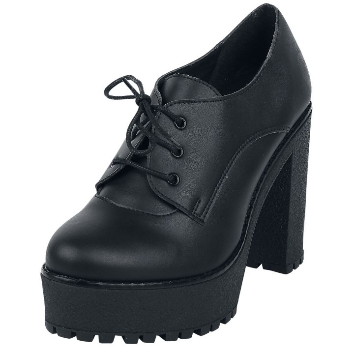 Altercore - Rockabilly High Heel - Trixie Vegan - EU36 bis EU40 - für Damen - Größe EU36 - schwarz