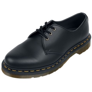 Dr. Martens - Rockabilly Schnürschuh - 1461 Vegan Black Felix Rub Off - EU36 bis EU40 - Größe EU36 - schwarz