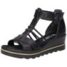 Rieker Sandale Damen schwarz|schwarz