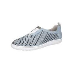 Rieker Slipper Damen blau|blau