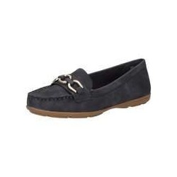 Jana Mokassin Damen blau|blau
