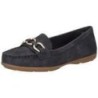 Jana Mokassin Damen blau|blau