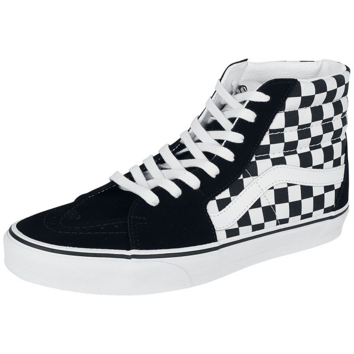 Vans Sneaker high - SK8-Hi Checkerboard - EU37 bis EU45 - Größe EU37 - schwarz/weiß