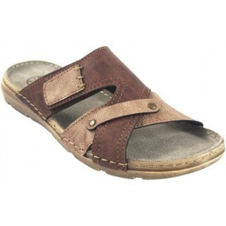 Kelara  Schuhe Sandalia caballero  8013 marron