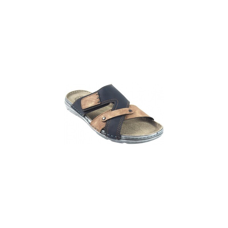 Kelara  Schuhe Sandalia caballero  8013 azul
