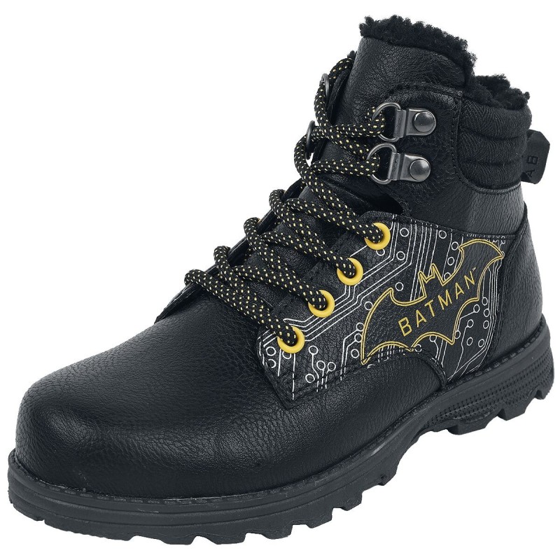 Batman - DC Comics Schnürschuh - Kids - Loading - EU33 bis EU36 - Größe EU 33 - schwarz  - EMP exklusives Merchandise!
