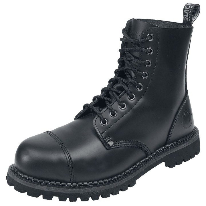 Black Premium by EMP Boot - Schwarze Schnürboots - EU38 - Größe EU38 - schwarz