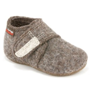 Living Kitzbühel Living Kitzbühel 1609 260 Hausschuhe Wolle braun Hausschuh