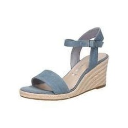 Tamaris Keilsandale Damen blau|blau
