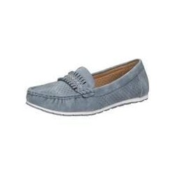 smiling for feet Mokassin Damen blau|blau