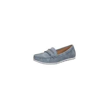 smiling for feet Mokassin Damen blau|blau