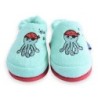 MILK&MOO Milk&Moo Sailor Octopus Kinder Hausschuhe 4-5 Jahre alt, türkis Hausschuh