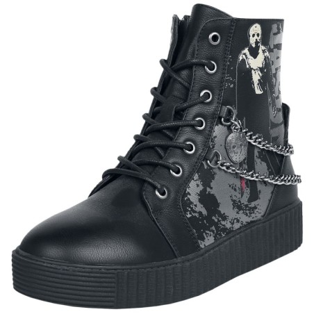 Freitag der 13. Creepers - Jason - EU37 - für Damen - Größe EU37 - schwarz  - EMP exklusives Merchandise!