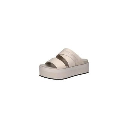 Calvin Klein Flatform Sandal Webbing Damen beige|beige