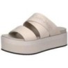 Calvin Klein Flatform Sandal Webbing Damen beige|beige