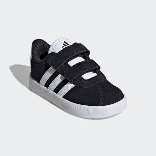 adidas Sportswear VL COURT 3.0 Klettschuh für Kinder, inspiriert vom Design des adidas samba