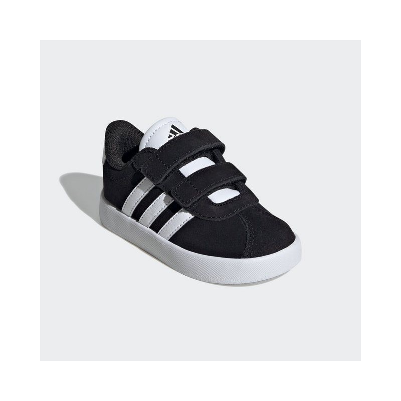 adidas Sportswear VL COURT 3.0 Klettschuh für Kinder, inspiriert vom Design des adidas samba