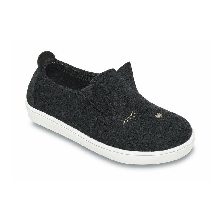 Living Kitzbühel Living Kitzbühel 3053-900 Slip-on schlafende Katze Hausschuhe Wolle Hausschuh