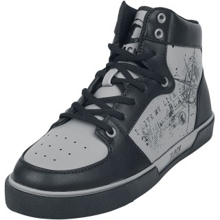 Black Premium by EMP Sneaker high - HighCut Sneaker - EU38 - Größe EU38 - grau/schwarz
