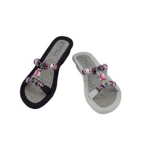 Linea Scarpa Linea Scarpa Damen modischer Badeschuh Pantolette mit Absatz Limnos Schlappen