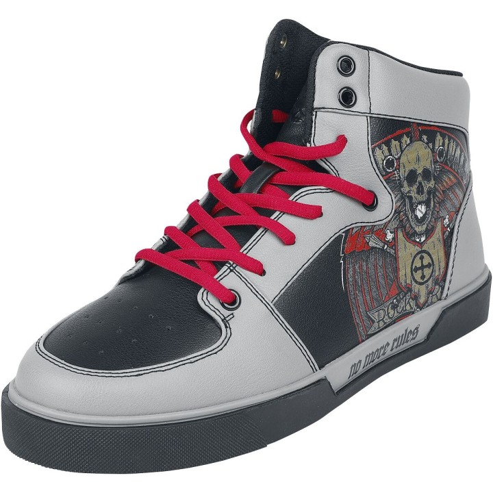 Rock Rebel by EMP - Rock Sneaker high - HighCut Sneaker - EU37 bis EU39 - Größe EU37 - schwarz
