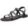 Leone Sandale Damen schwarz|schwarz